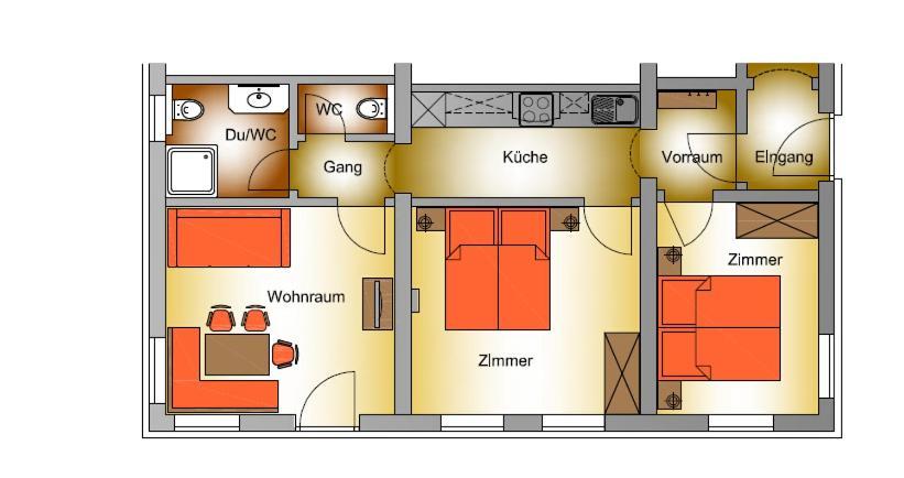 Apartment Kolb Hippach Exterior photo